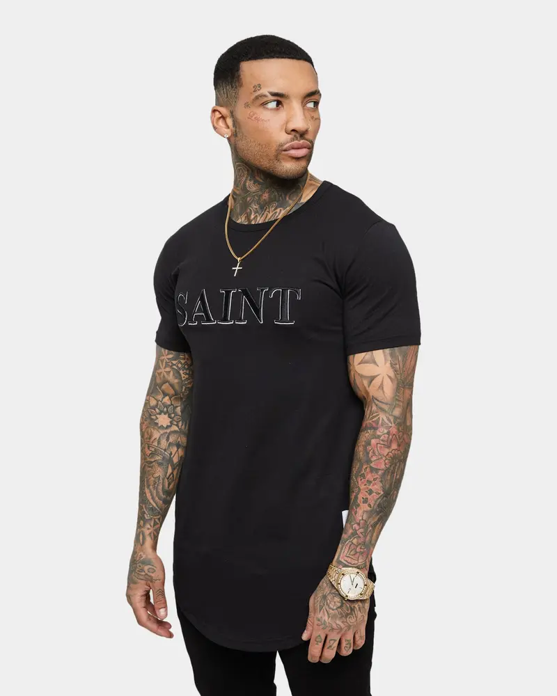 Saint Morta Society El Duplo Short Sleeve T-Shirt Black 1
