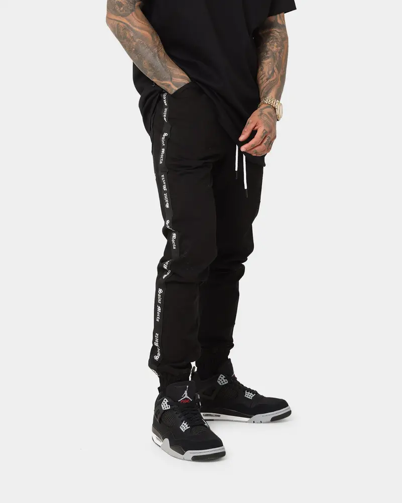 Saint Morta Sport X Joggers Black 1
