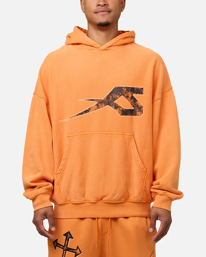 Saint Morta Ssix Vintage Hoodie Vintage Orange 1