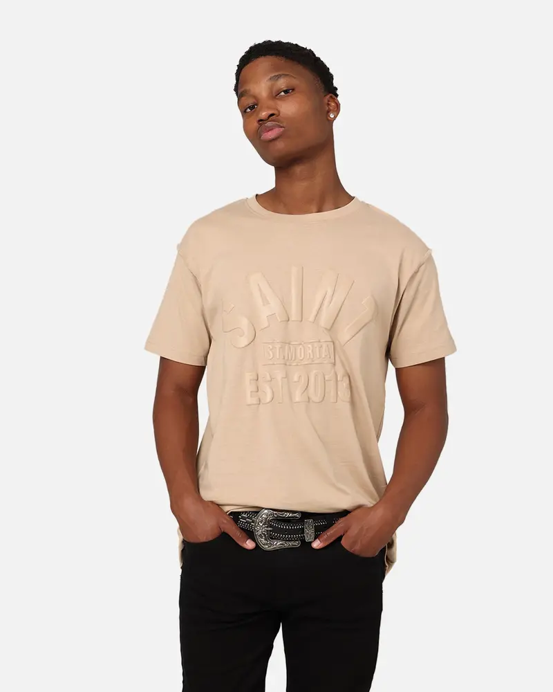 Saint Morta St Morta Lafayette T-Shirt Stone 1