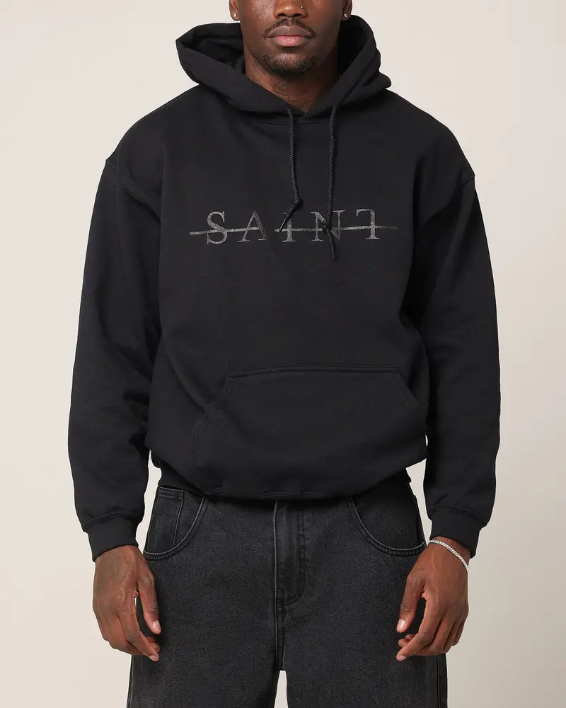 Saint Morta Strikeout Hoodie Black 1
