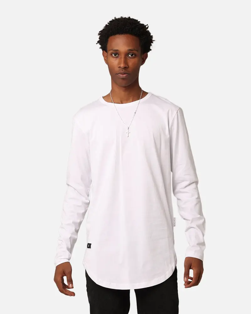 Saint Morta Tiger Gang El Duplo Long Sleeve T-Shirt White 1