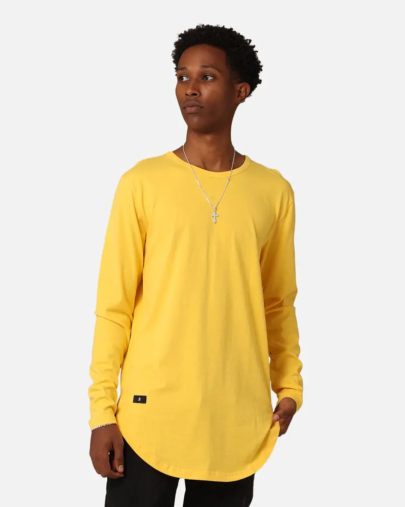 Saint Morta Tiger Gang El Duplo Long Sleeve T-Shirt Yellow 1