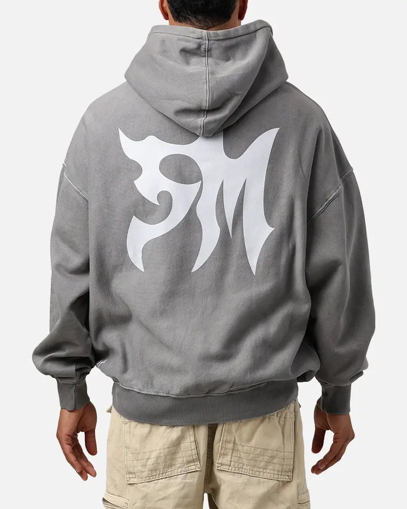 Saint Morta Tribe Premium Hoodie Washed Charcoal 1