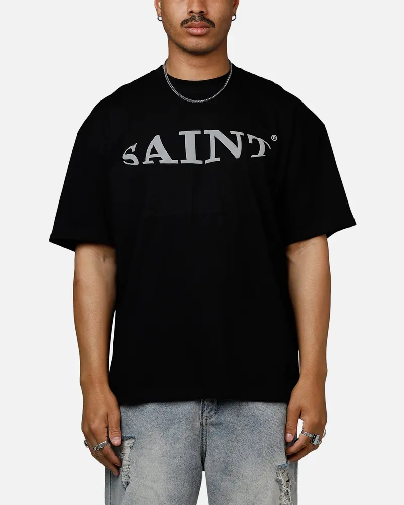 Saint Morta Vision Heavyweight T-Shirt Black 1
