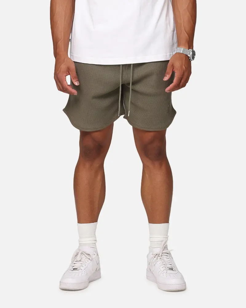 Saint Morta Waffle Shorts Khaki 1
