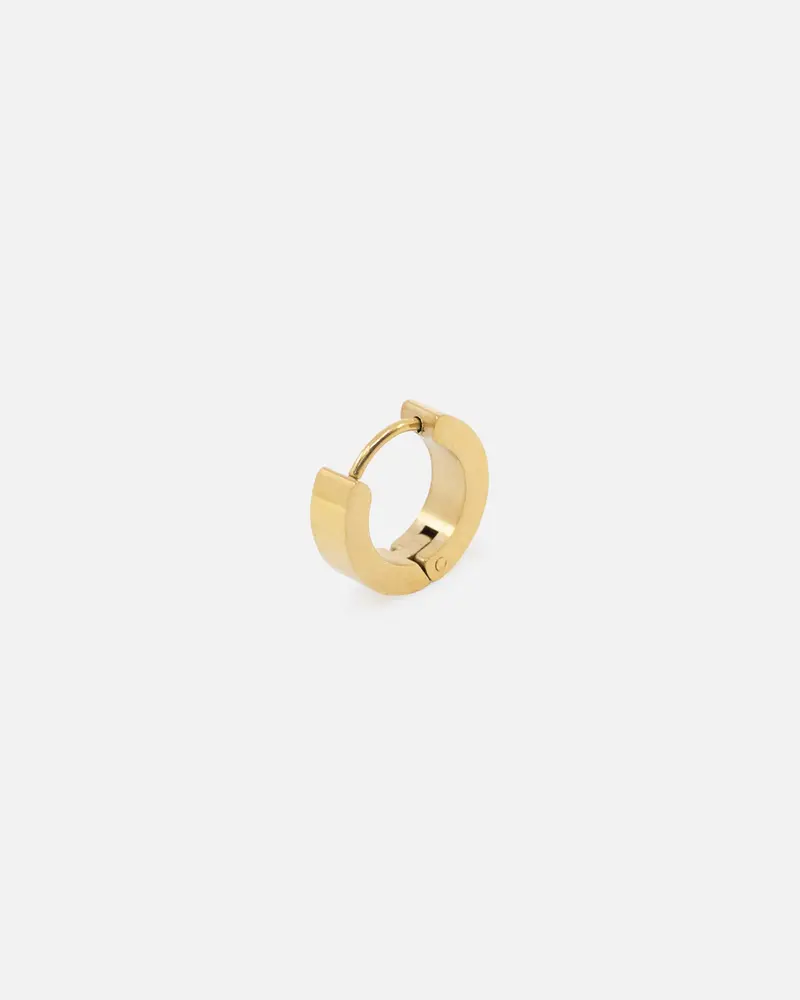 Saint Morta Wide Hoop Earring Gold 1