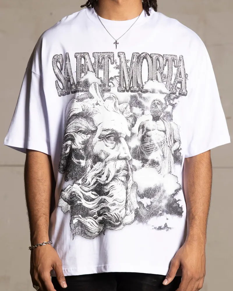 Saint Morta Zeus Boxy T-Shirt White 4