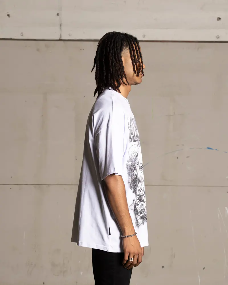 Saint Morta Zeus Boxy T-Shirt White 6