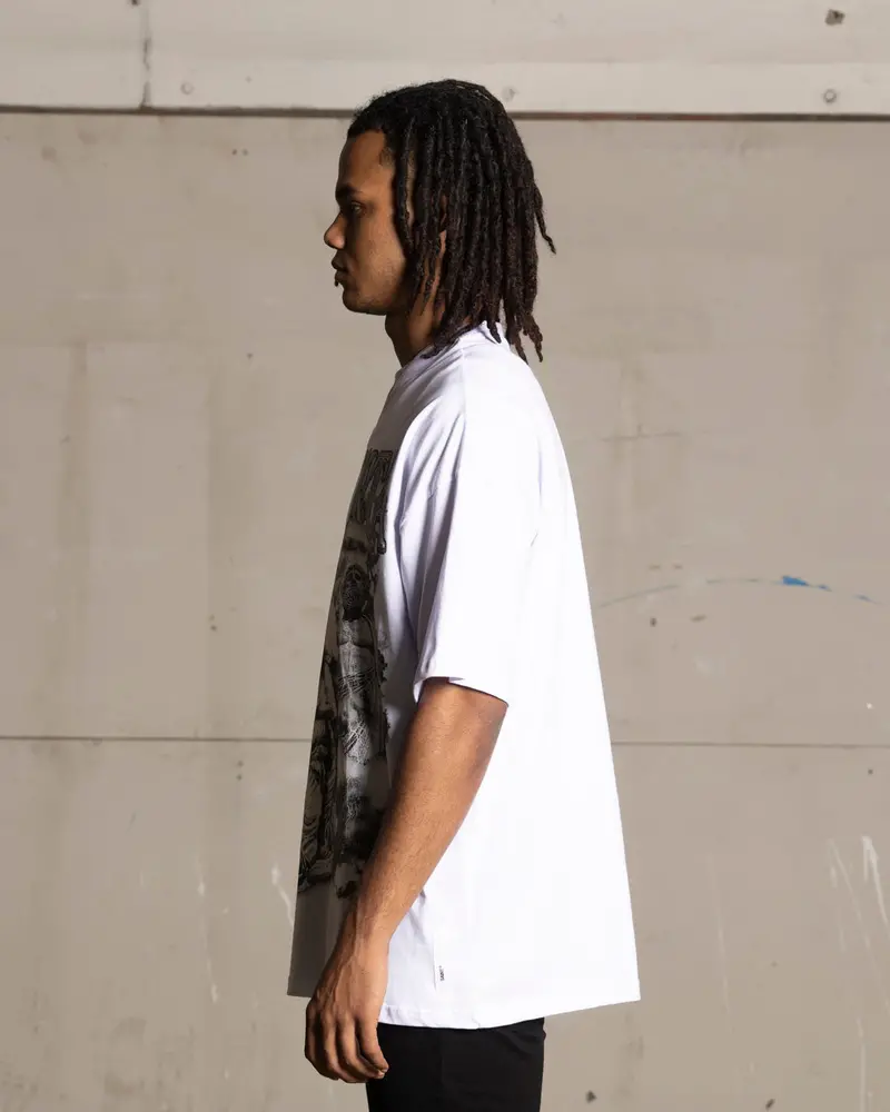 Saint Morta Zeus Boxy T-Shirt White 7