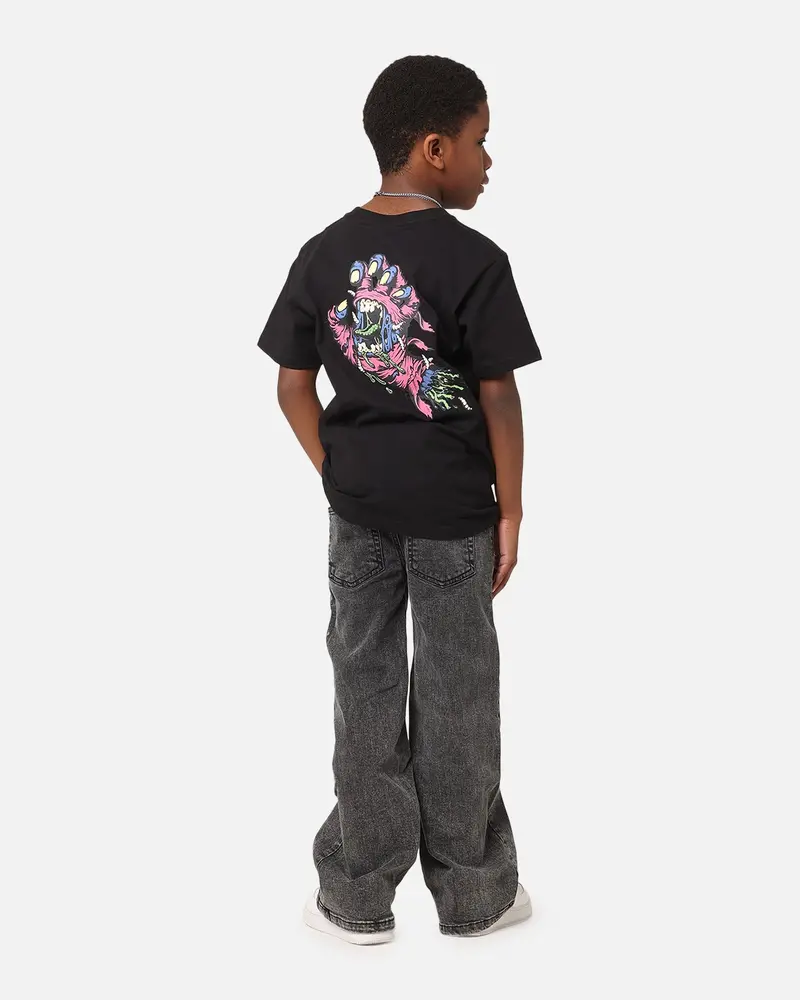 Santa Cruz Kid's Mummy Hand T-Shirt Black 1