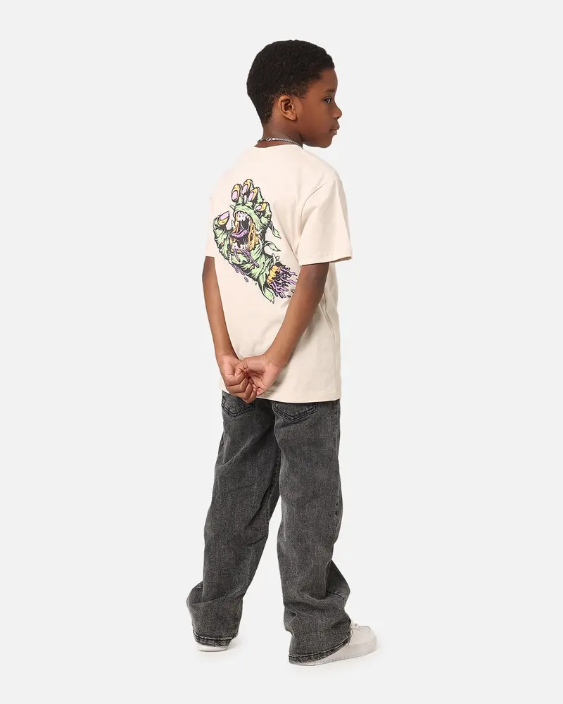 Santa Cruz Kid's Mummy Hand T-Shirt Concrete 1