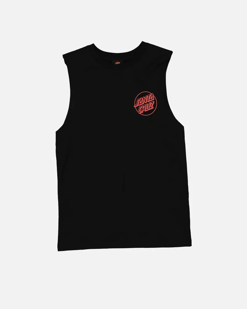 Santa Cruz Kids' Opus Screaming Hand Muscle T-Shirt Black 1