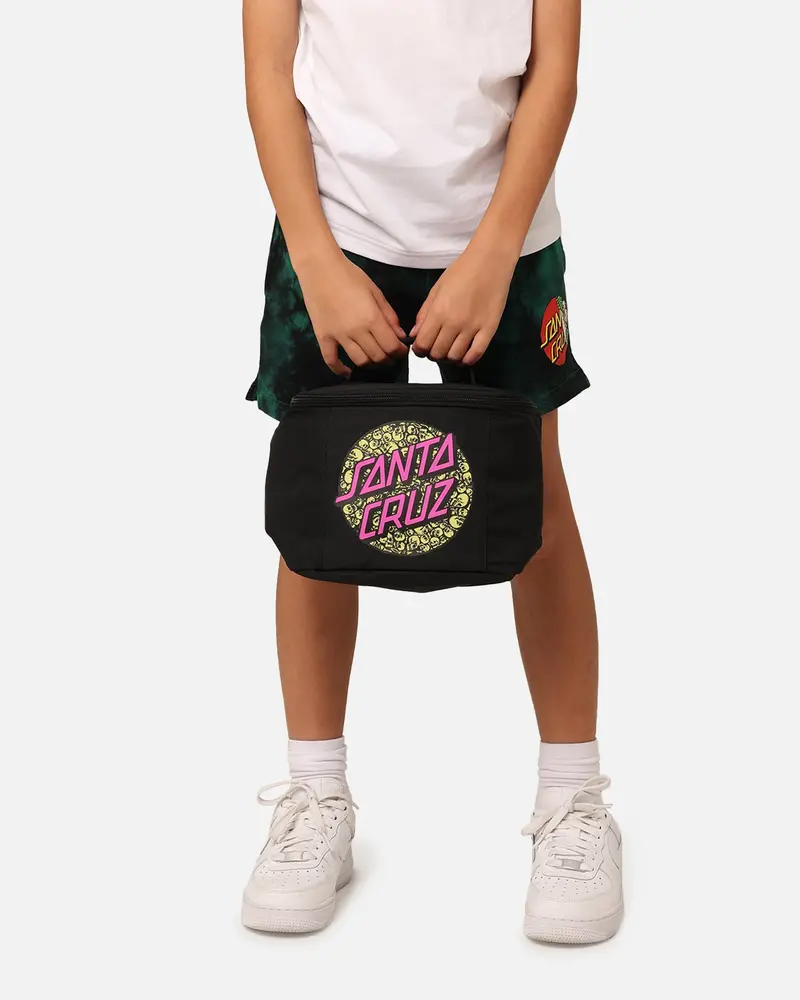 Santa Cruz Kids' Ossuary Dot Lunch Box Black 1