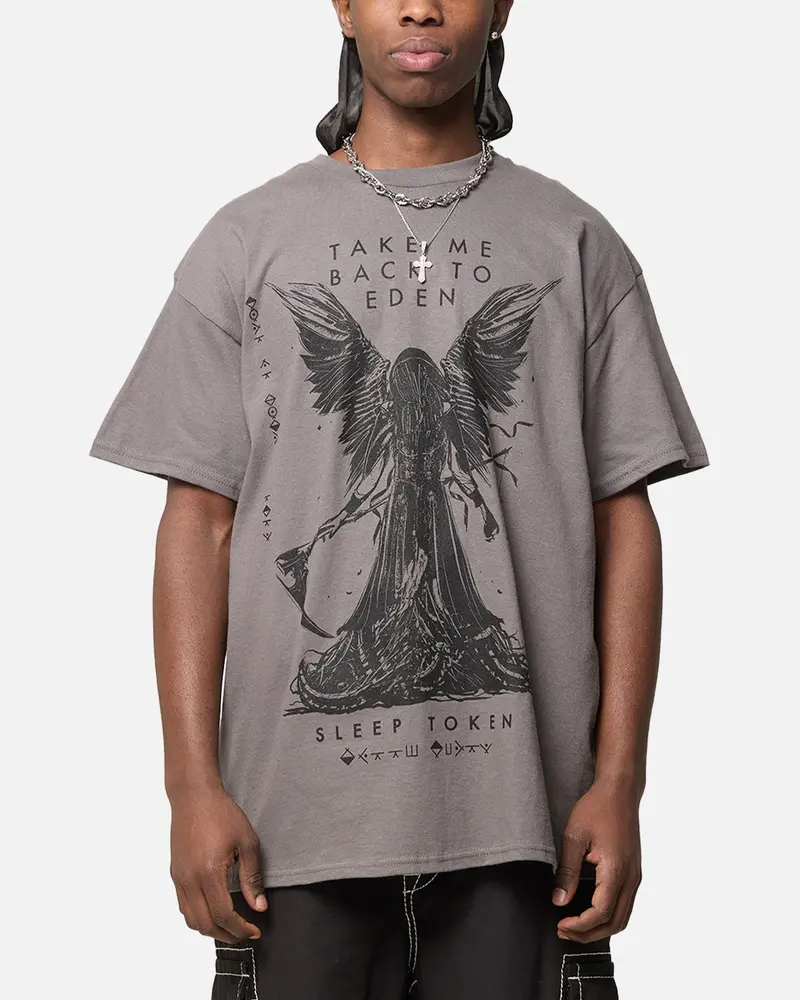 Sleep Token Back To Eden T-Shirt Charcoal 1