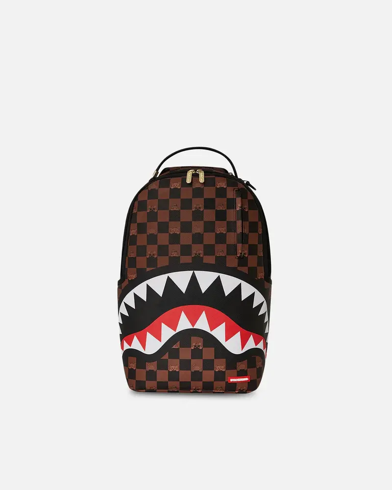 Sprayground Peeking Character Check Backpack Multi 1