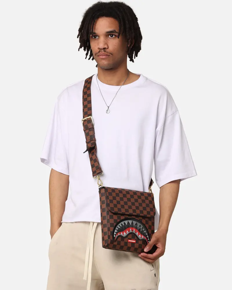 Sprayground Sharks In Paris Lenticular Sling Bag Multi 1