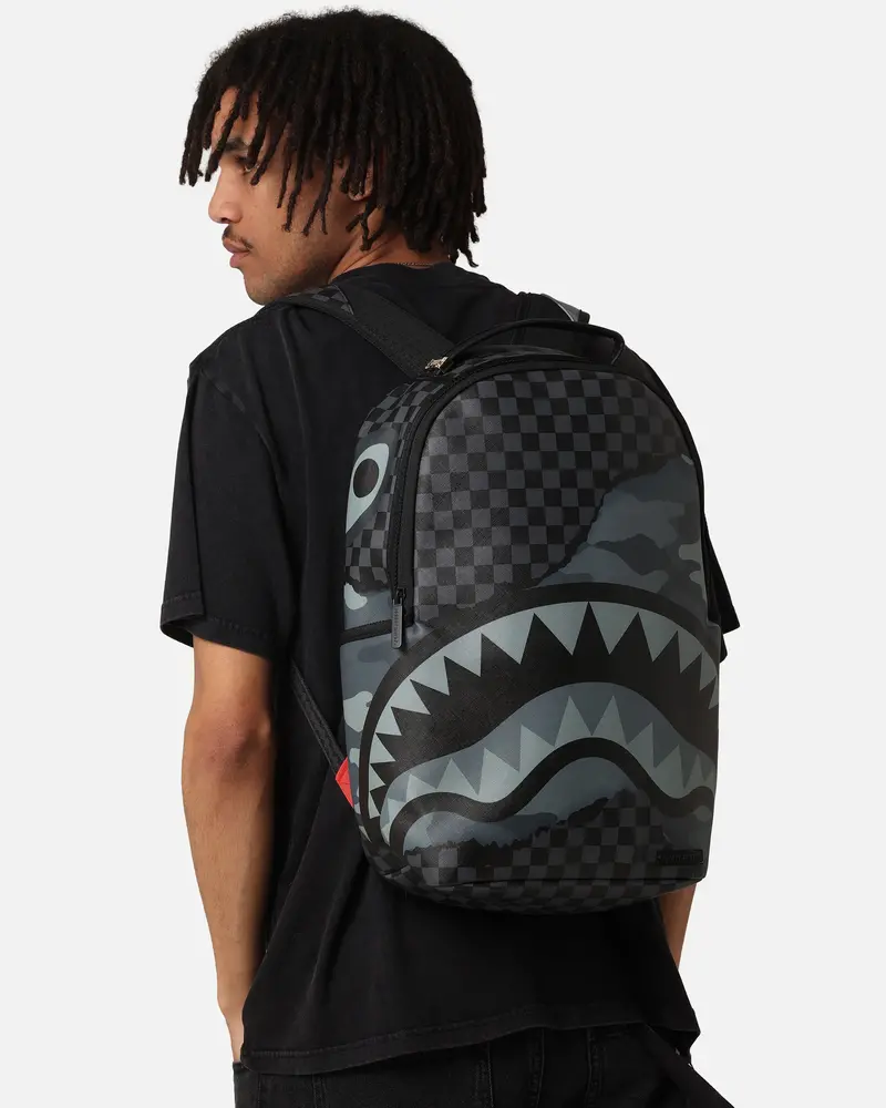 Sprayground Split Up Camo Tear Backpack Multi 1