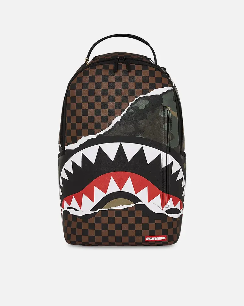 Sprayground Tear It Up Camo Backpack Multi 1
