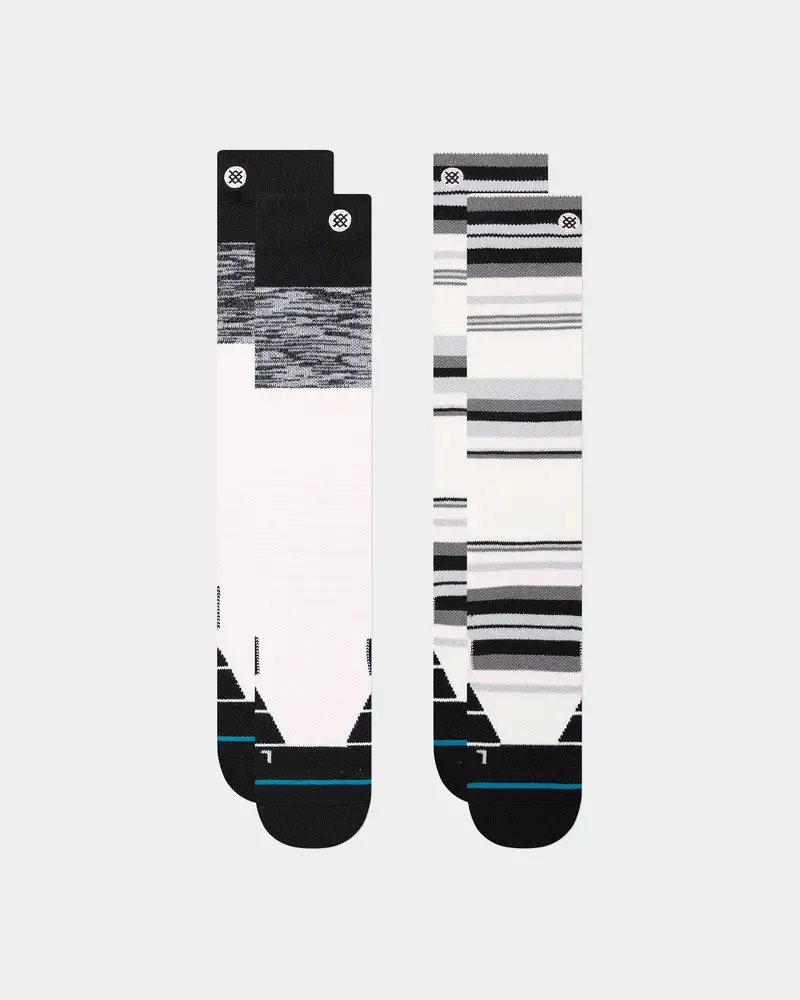 Stance Blocked Socks 2 Pack Pink 1