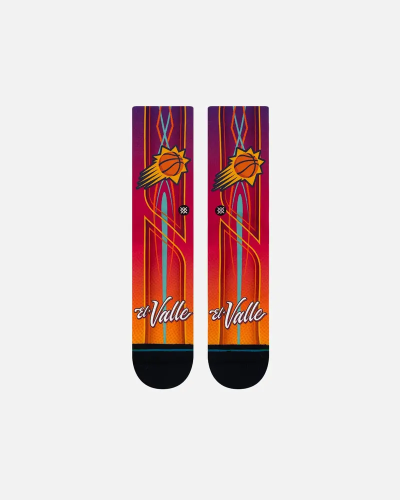 Stance X Nba Phoenix Suns Crewcut Socks Multi 1