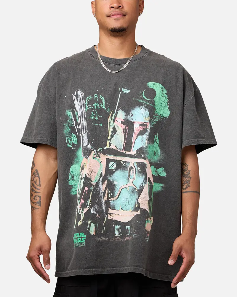 Star Wars '83 Heavyweight Vintage T-Shirt Black Wash 1