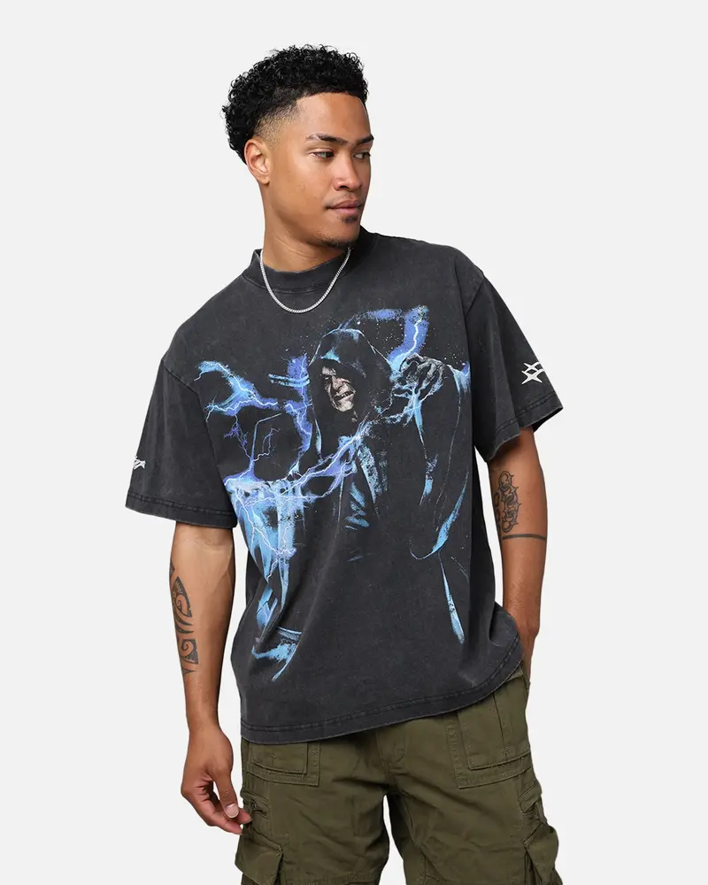 Star Wars Darth Sidious T-Shirt Black Wash 1