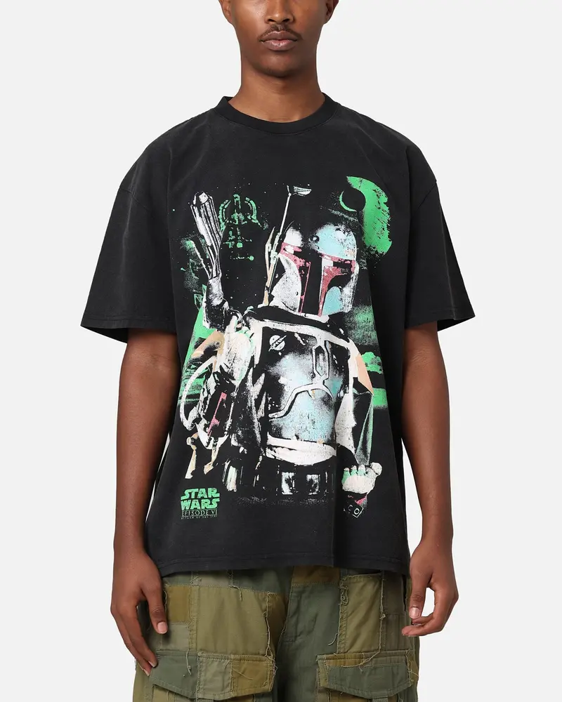 Star Wars Episode Vi '83 Heavy Vintage T-Shirt Vintage Black 1