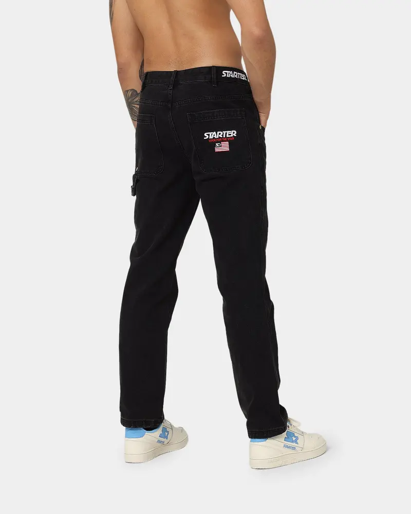 Starter '95 Relaxed Jeans Washed Black 1