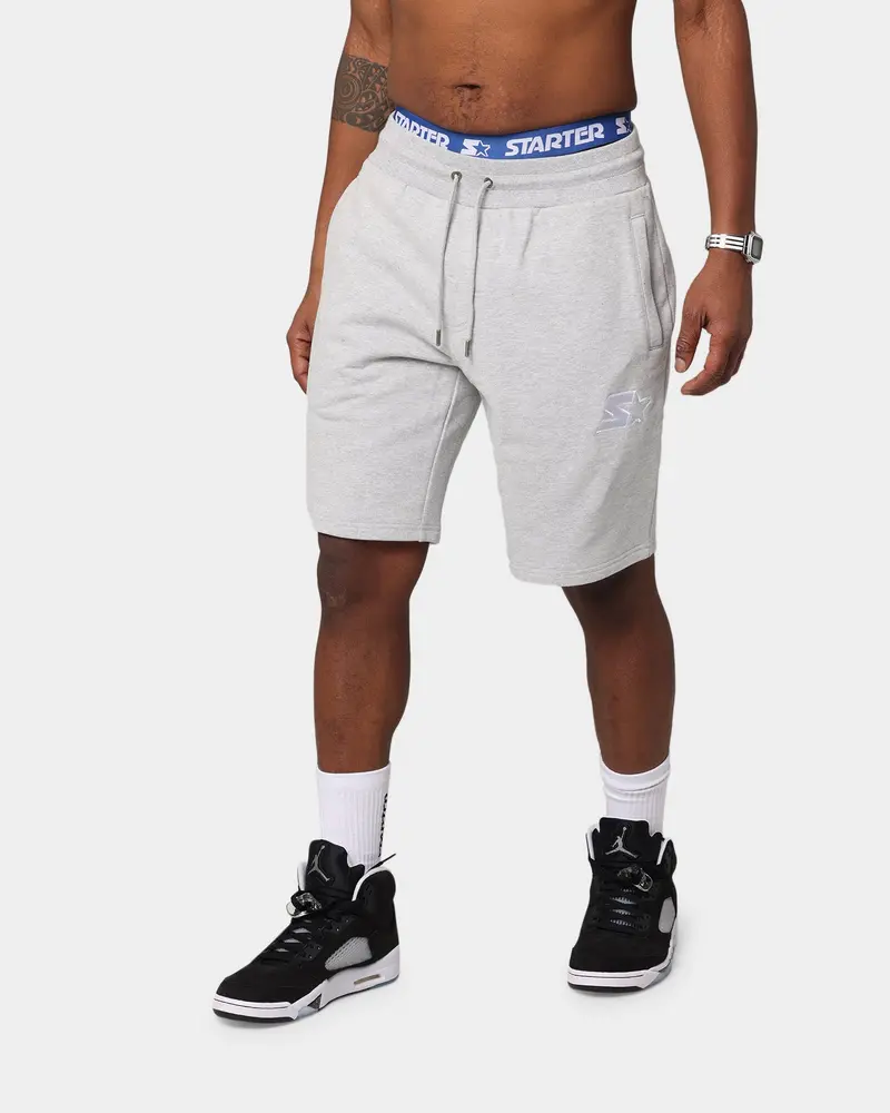 Starter Foundation Track Short Grey Marle 1