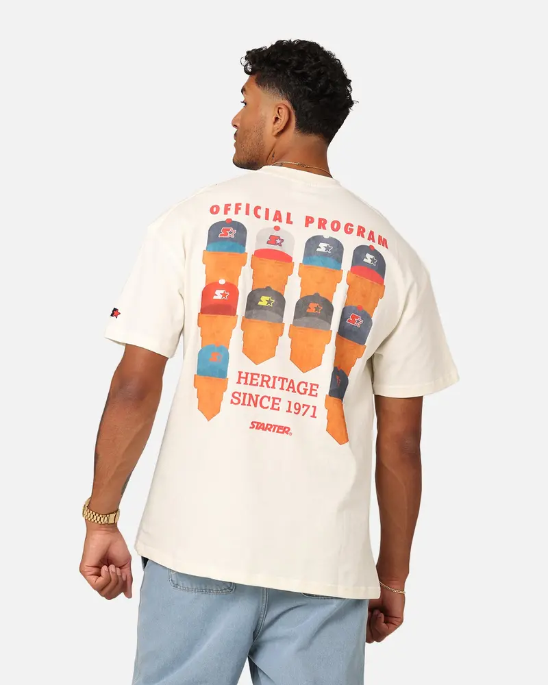 Starter Hat Game T-Shirt Off White 1