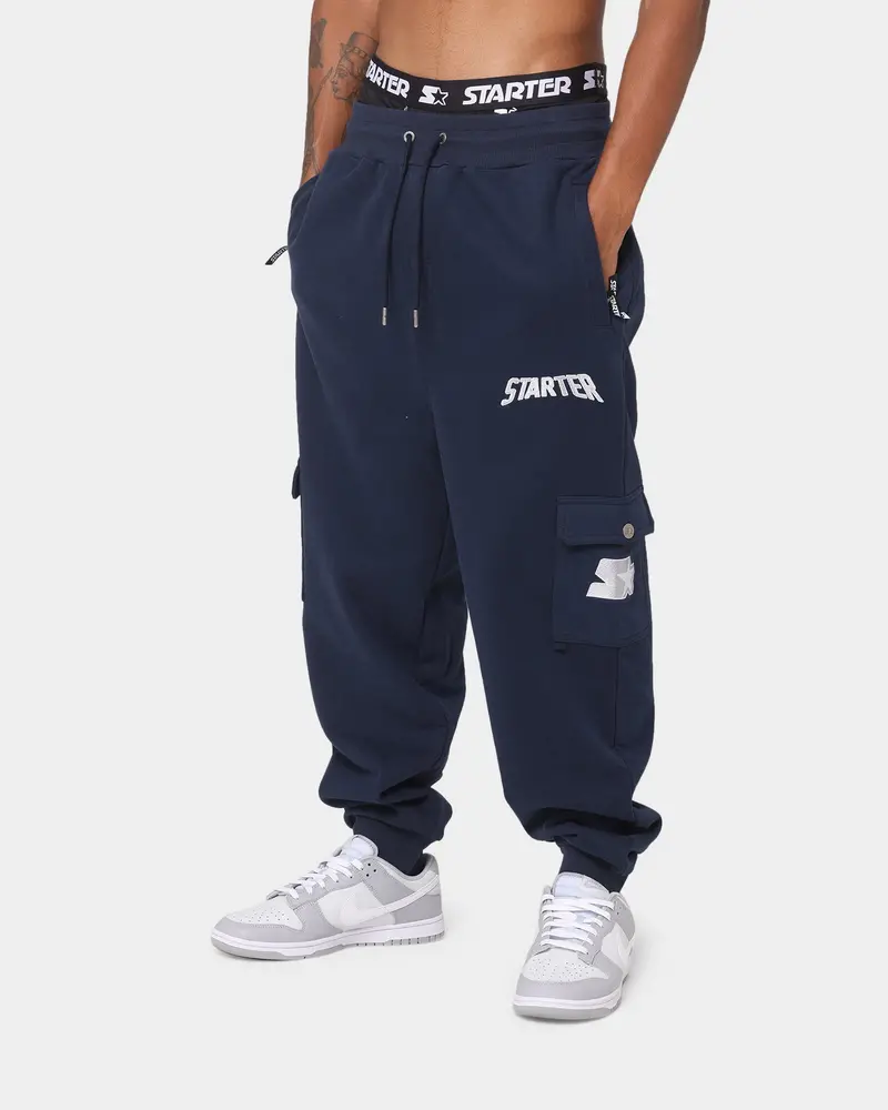 Starter Regulate Track Pants Navy 1