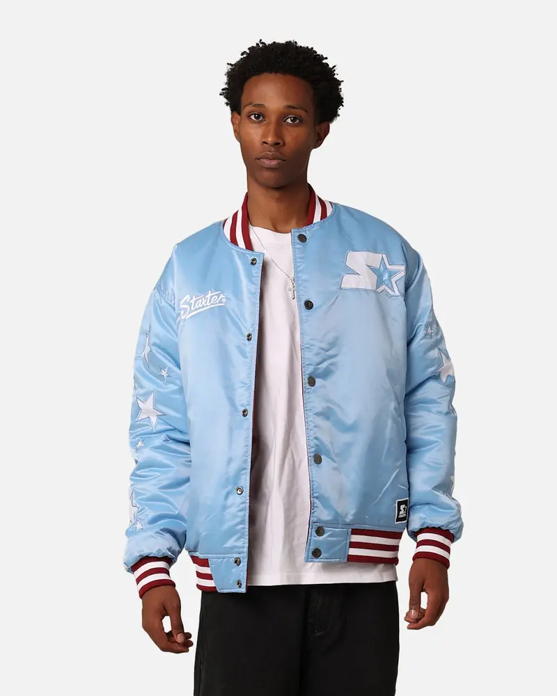 Starter Reversible Star Bomber Jacket Maroon/Blue 1