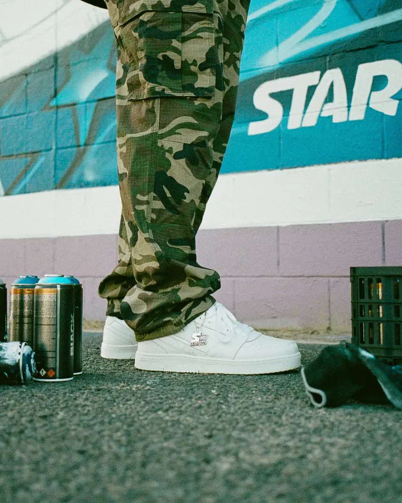 Starter S5 Low White/White 1