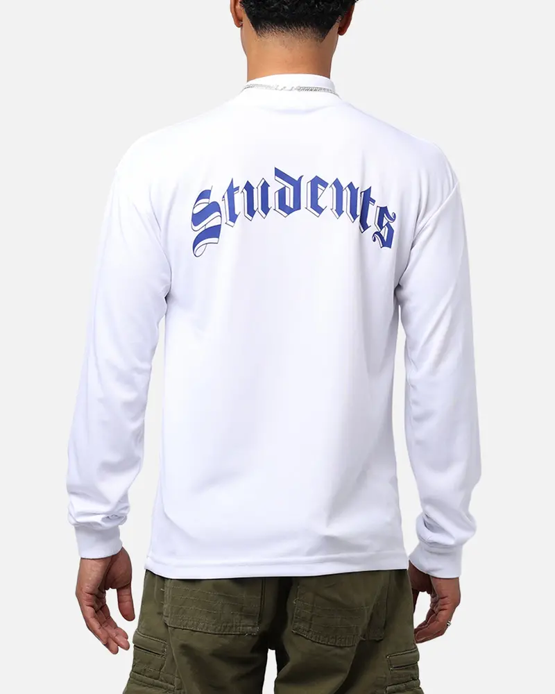 Students Golf Host Long Sleeve Mock Neck T-Shirt White 1