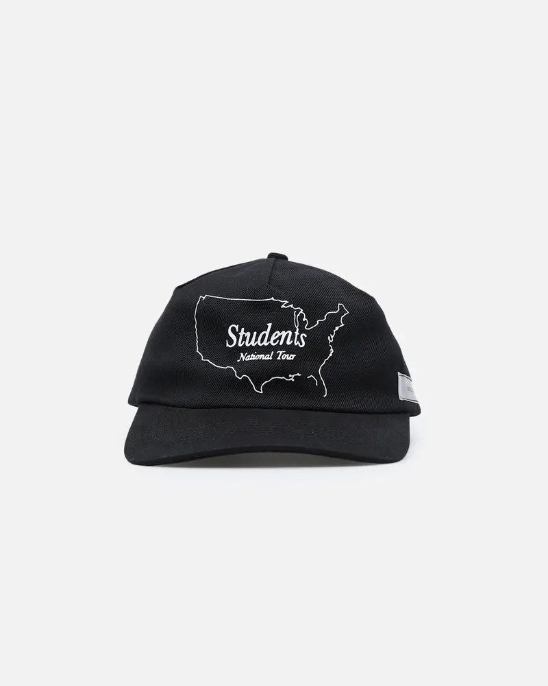 Students Golf National Tour Cap (1 Panel) Black 1