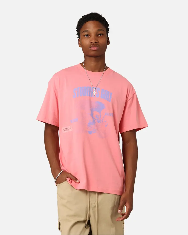 Students Golf Reality T-Shirt Salmon 1