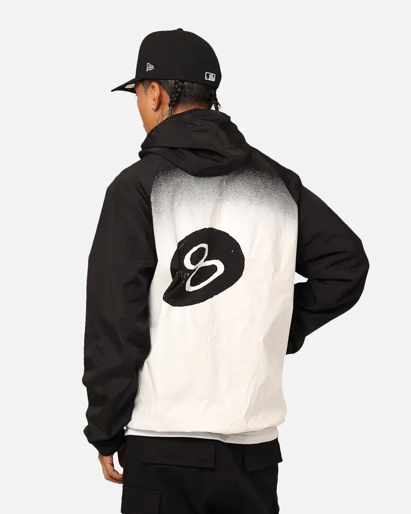 Stussy 8 Ball Fade Spray Jacket Black 1