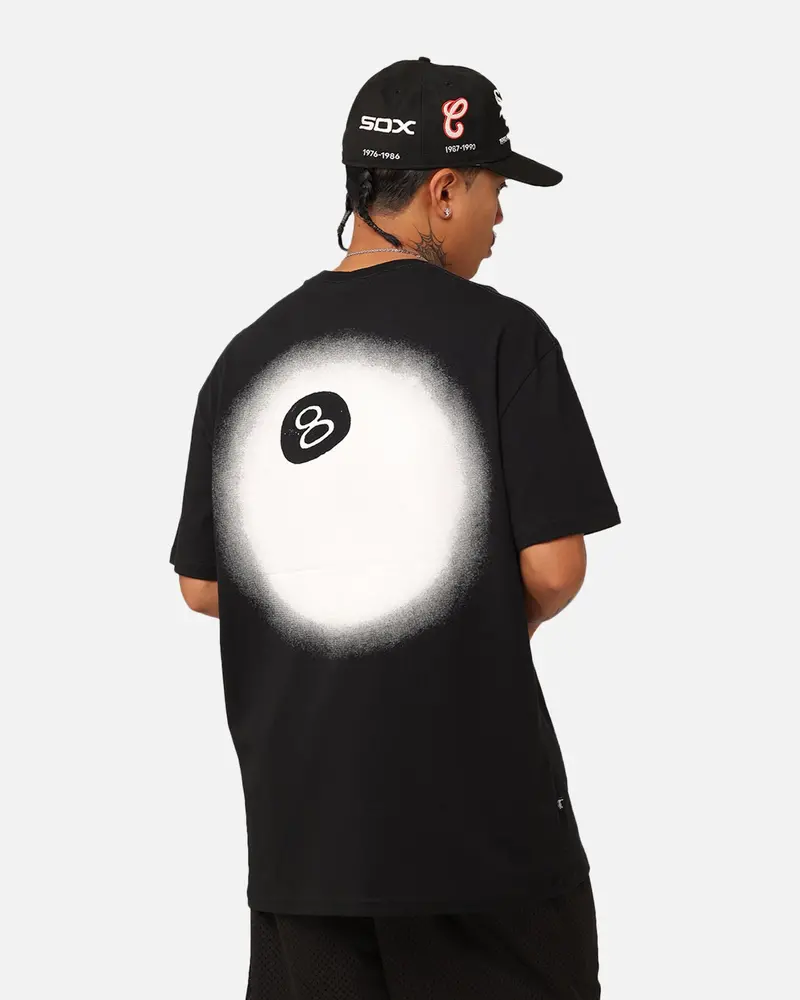 Stussy 8 Ball Fade T-Shirt Black 1