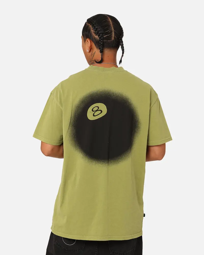 Stussy 8 Ball Fade T-Shirt Pigment Olive 1