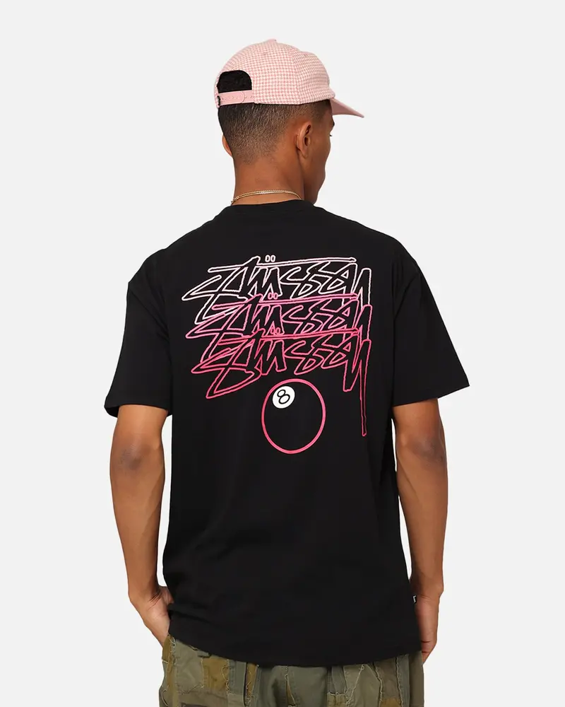 Stussy 8 Ball T-Shirt Black 1