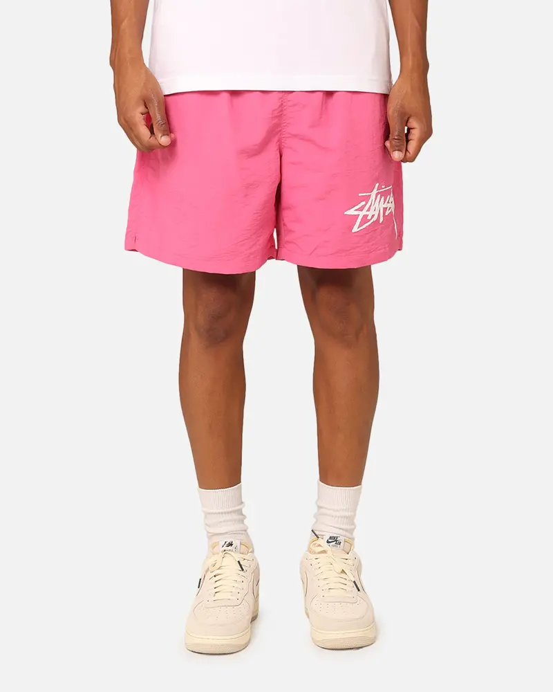 Stussy Big Stock Water Shorts Pink 1