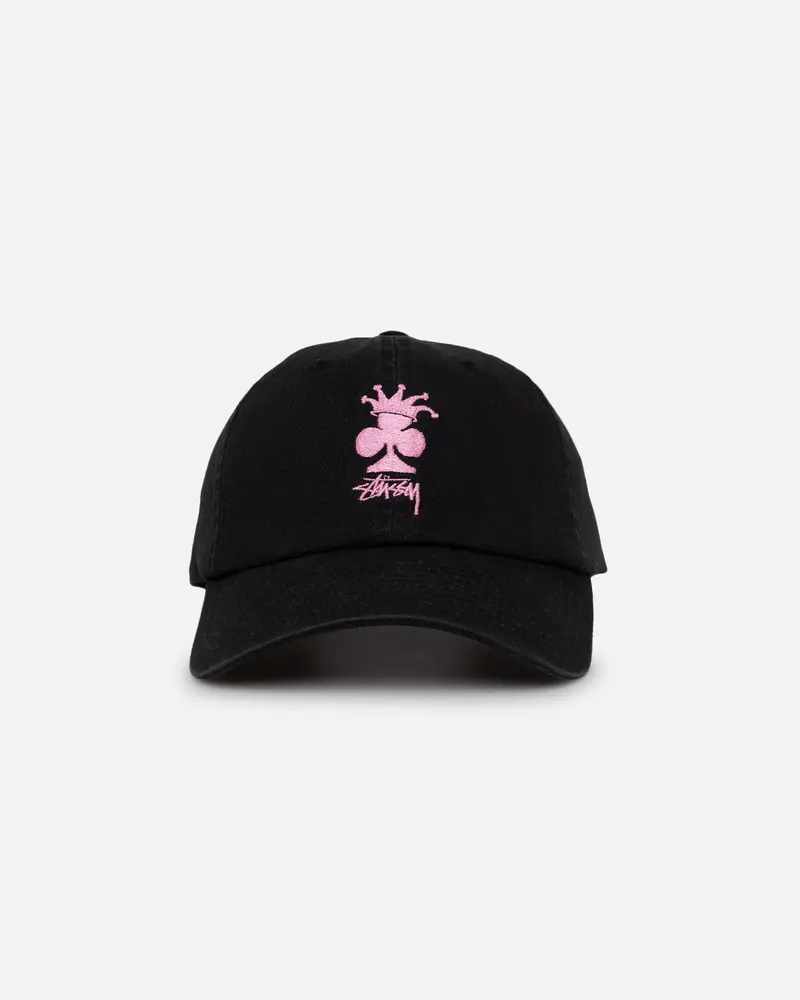 Stussy Club Crown Low Pro Cap Black 1