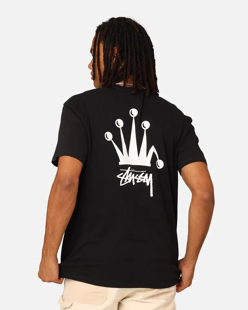 Stussy Crown Lcb T-Shirt Black 1