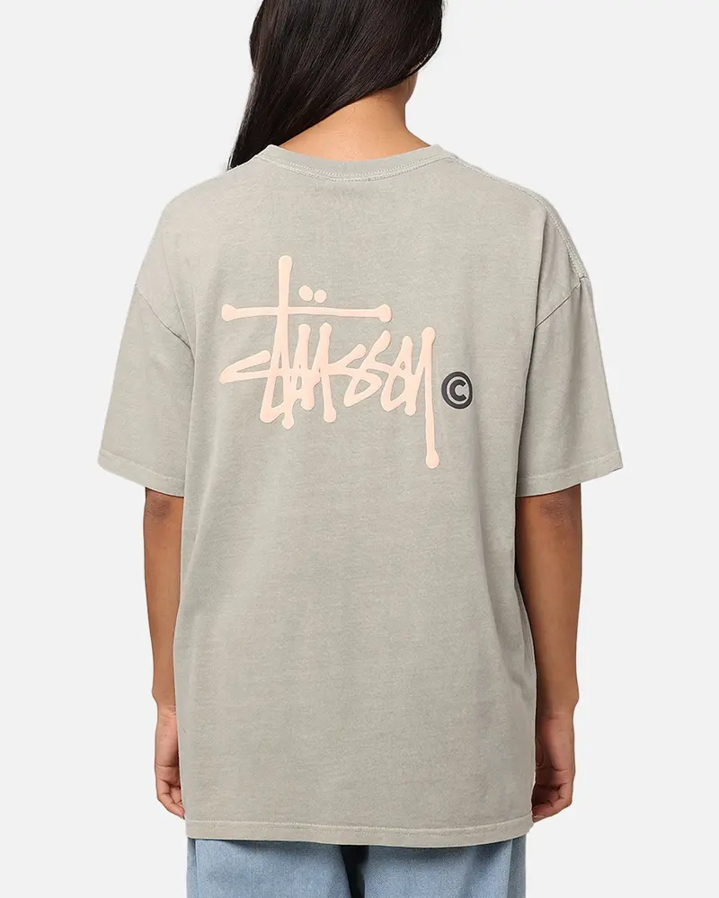Stussy Graffiti Lcb Relaxed T-Shirt Pigment Olive 1