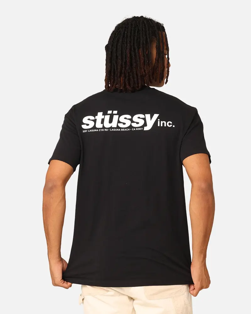 Stussy Inc Lcb T-Shirt Black 1