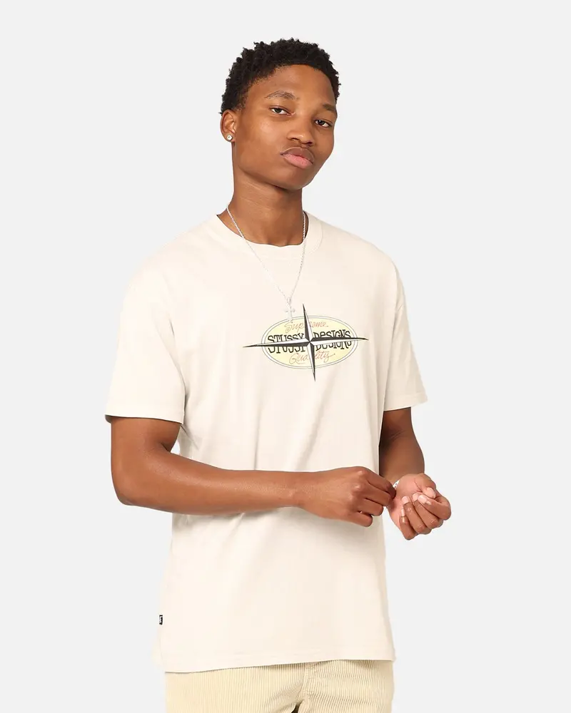 Stussy Points Short Sleeve T-Shirt Pigment Washed 1