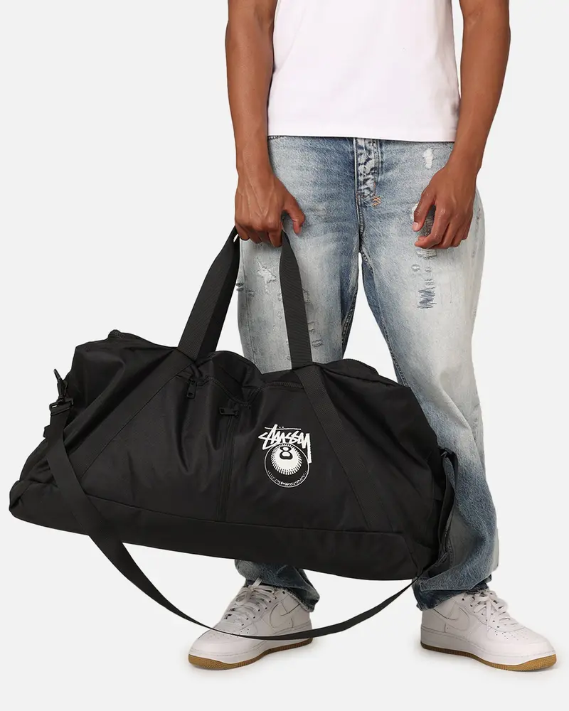 Stussy Snake Eyes Duffle Bag Black 1