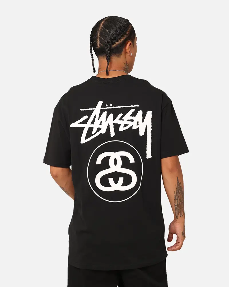 Stussy Ss Link T-Shirt Black/White 1