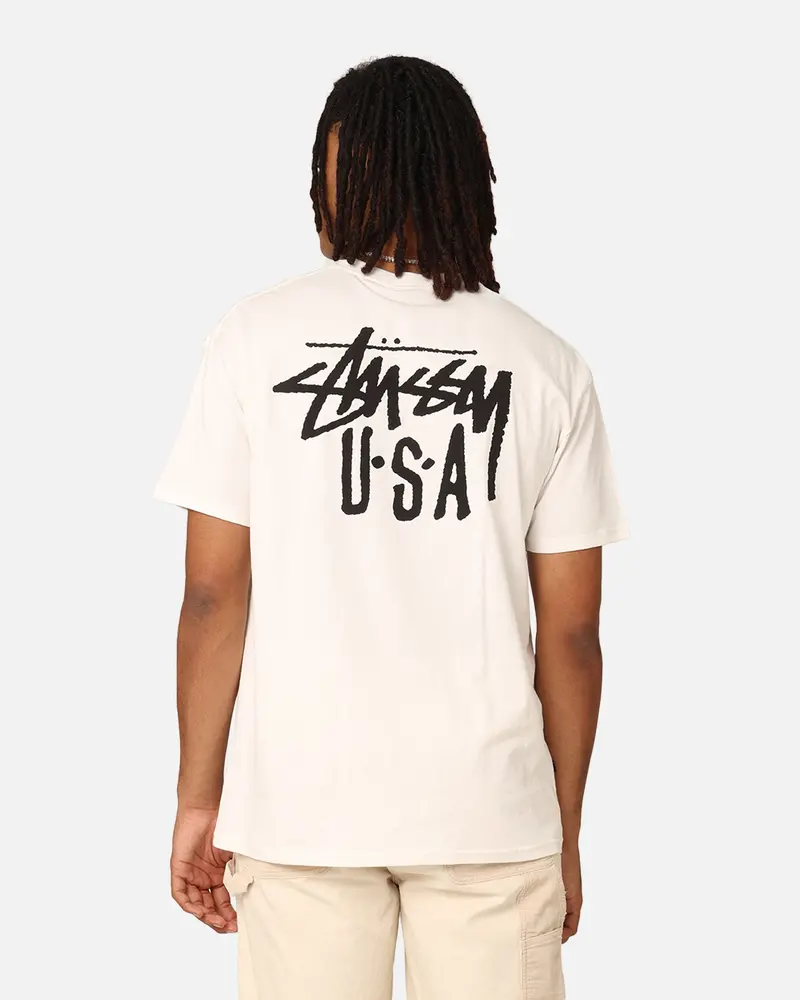 Stussy Usa Lcb T-Shirt White 1